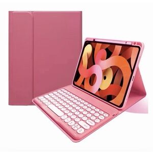 Wireless keyboard protective case for ipad Pro 11 M4 2024 and M5 2025 Pink